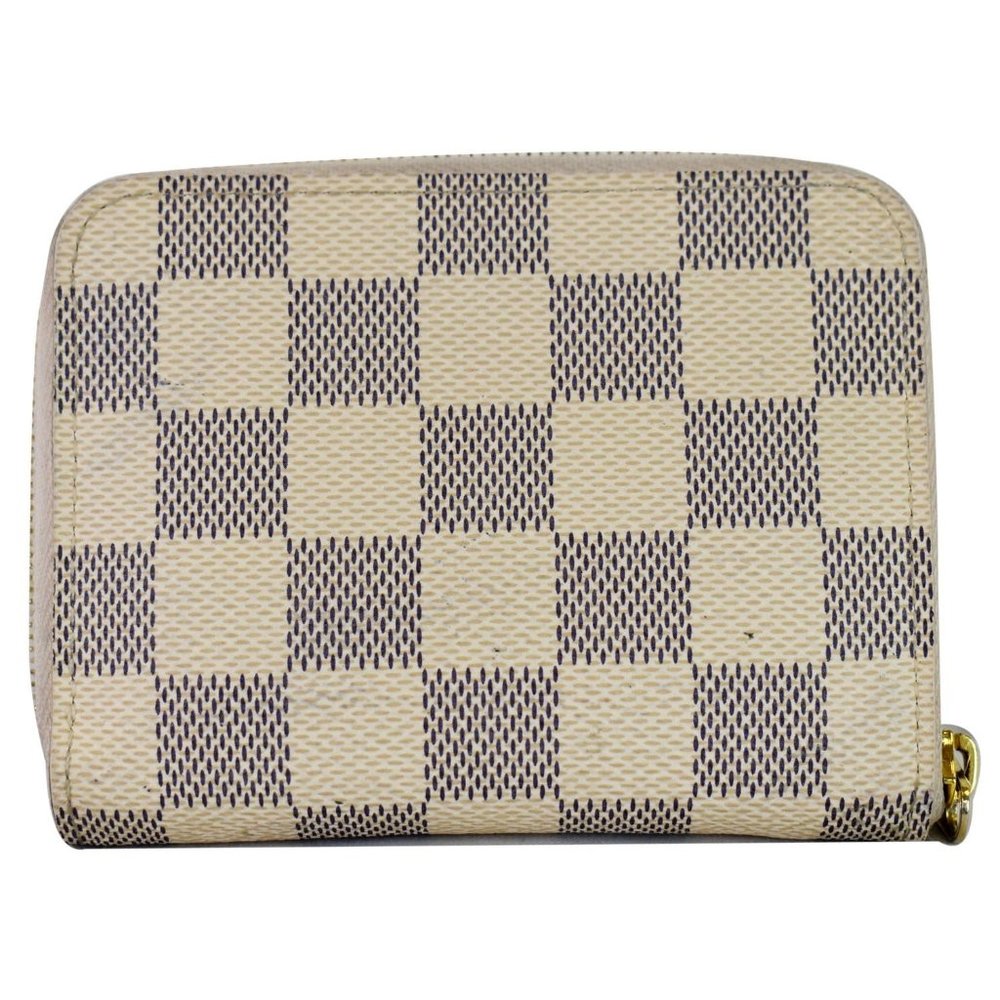 LOUIS VUITTON Birds Zippy Damier Azur Coin Purse - Picture 2 of 10